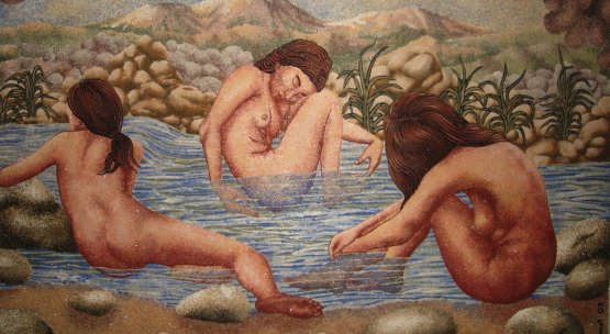ÜÇ GÜZELLER (60 x 80 CM)