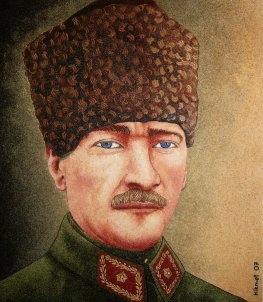 GAZİ MUSTAFA KEMAL 1923 (50x60 cm)